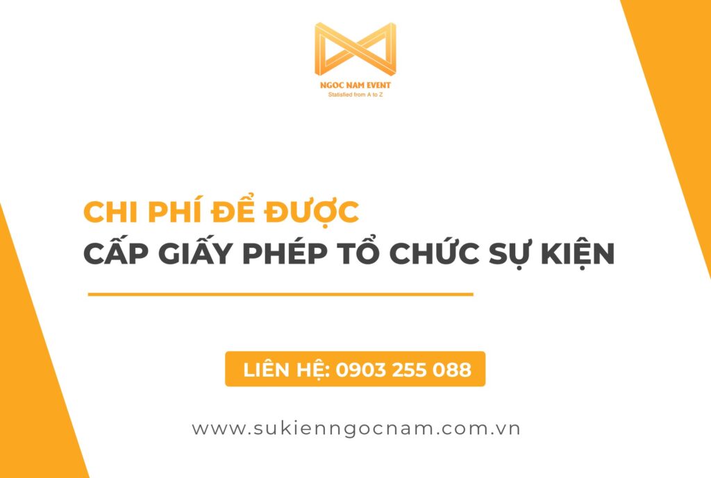 5 vấn đề khi xin cấp giấy phép tổ chức sự kiện