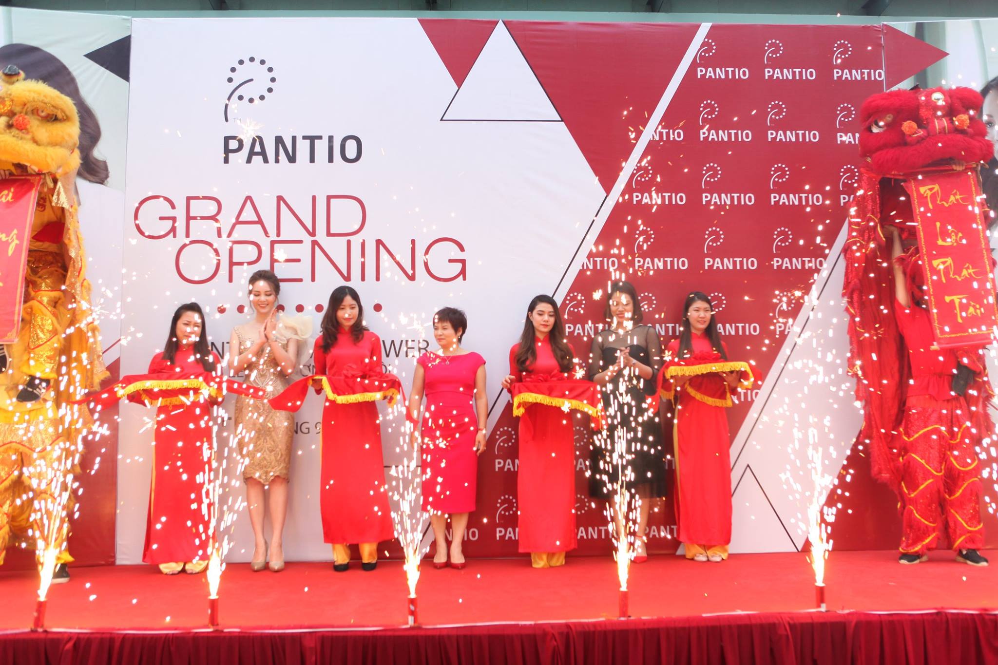 Sự kiện khai trương nhãn hàng Pantio