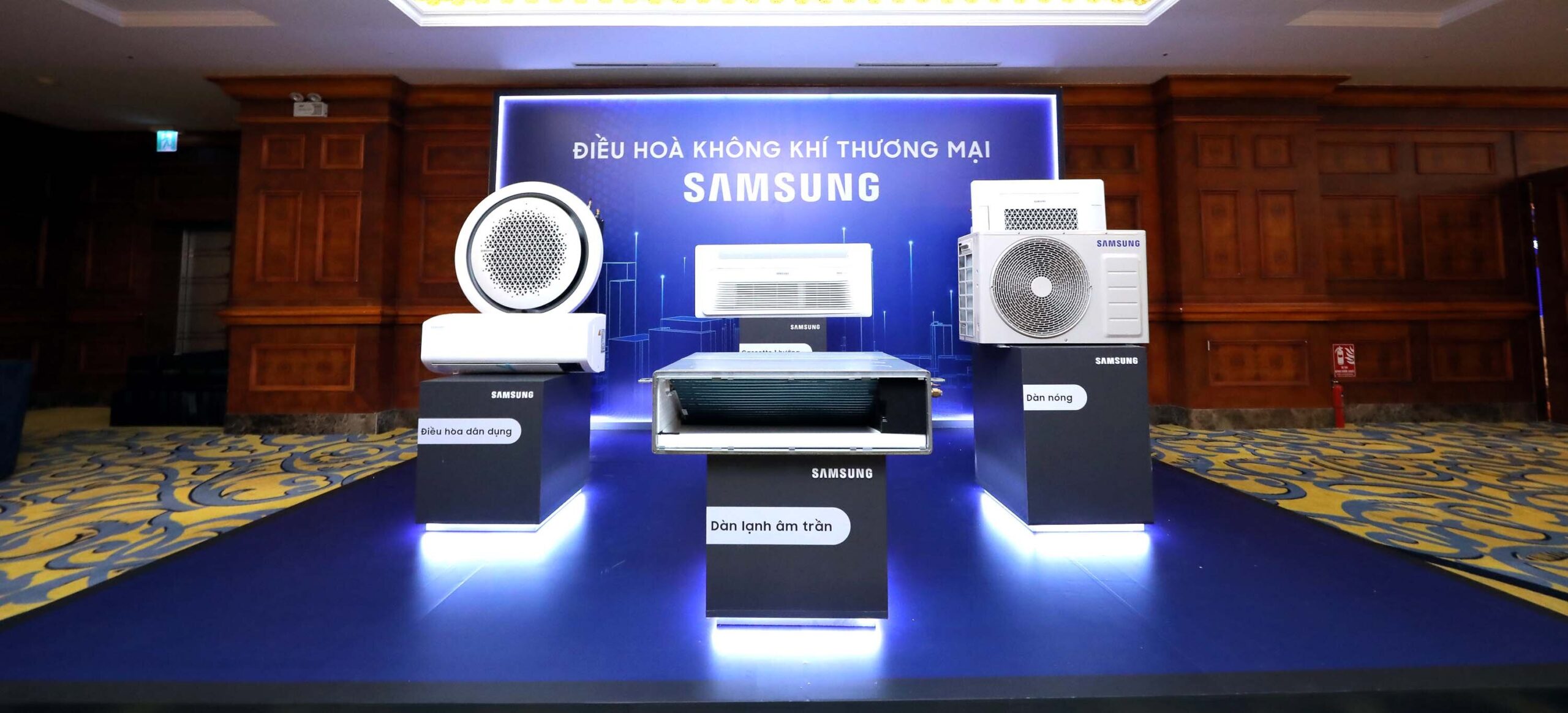 Hội nghị ra mắt sản phẩm điều hòa không khí của Samsung