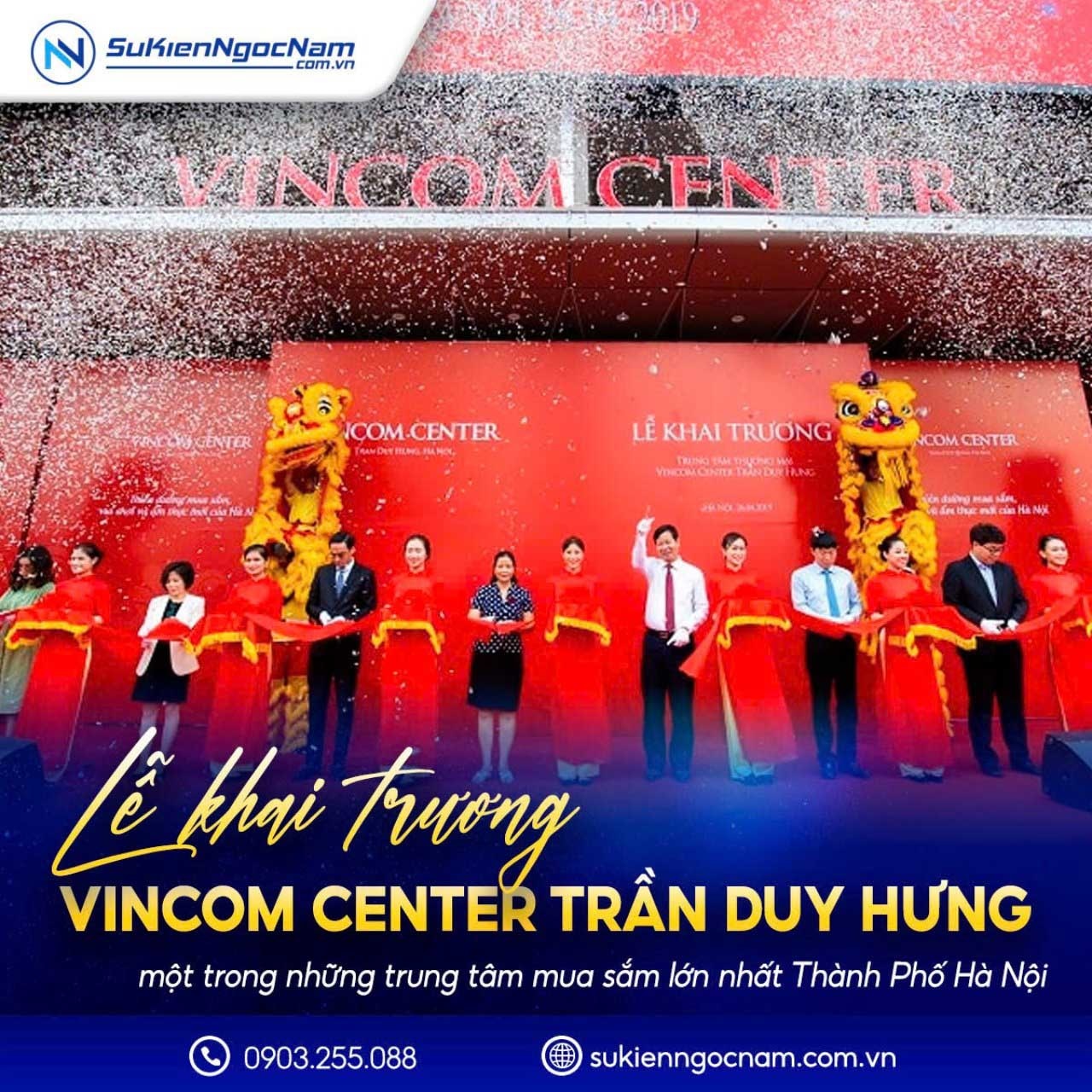 báo giá tổ chức sự kiện khai trương