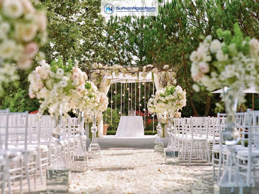 Tổ chức sự kiện tiệc cưới trọn gói, chỉn chu, ấn tượng tại Ngọc Nam Event