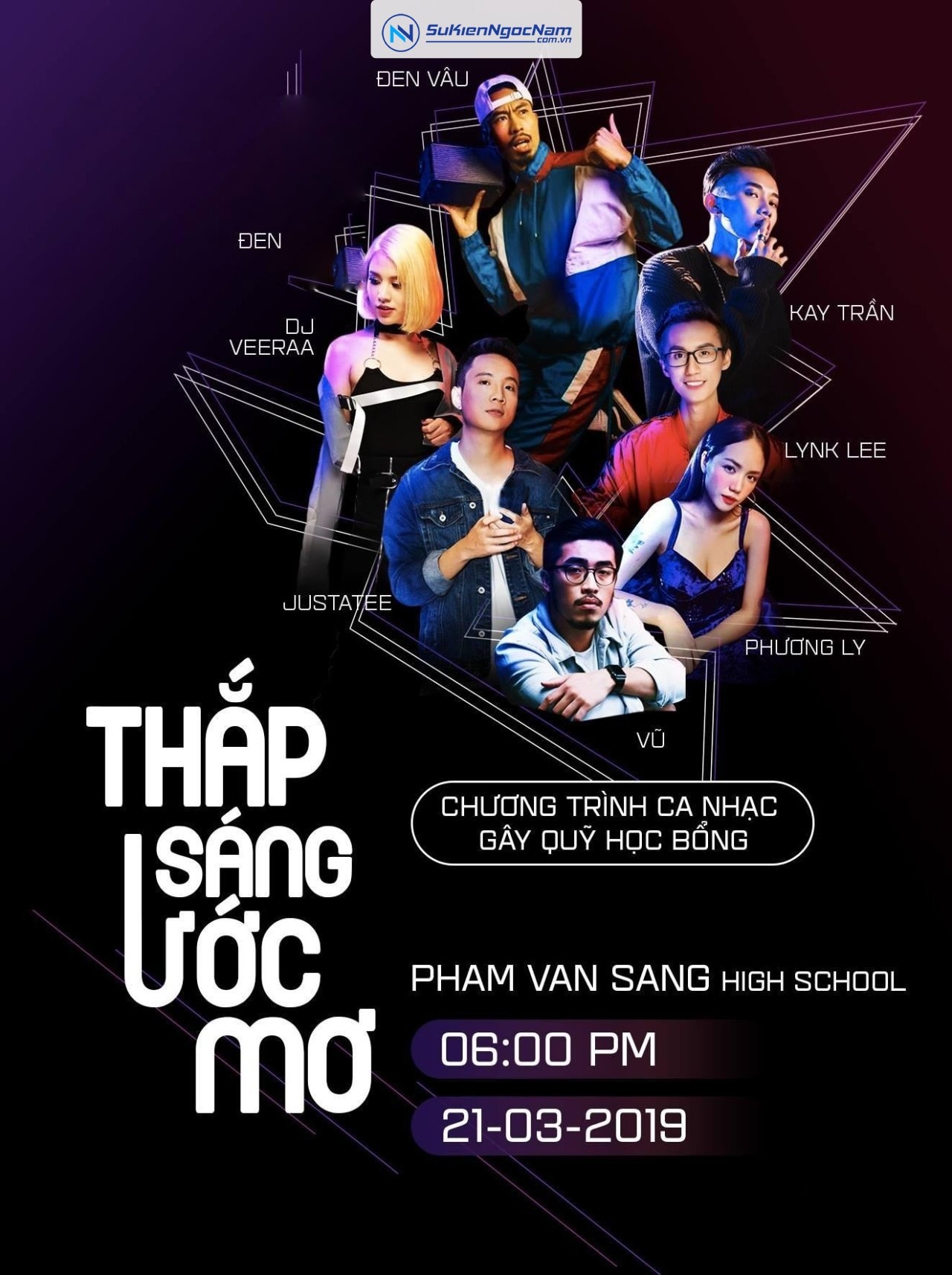 thiết kế poster sự kiện ngoài trời