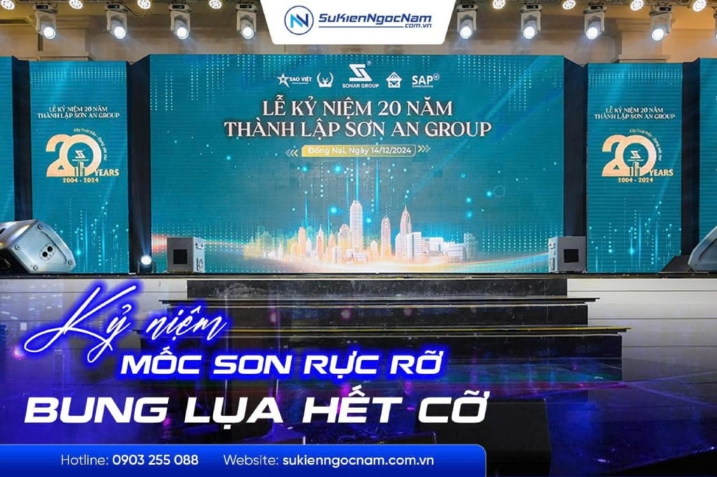 tổ chức sự kiện kỷ niệm thành lập công ty
