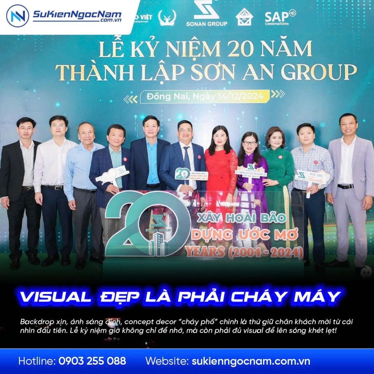 tổ chức sự kiện kỷ niệm thành lập công ty