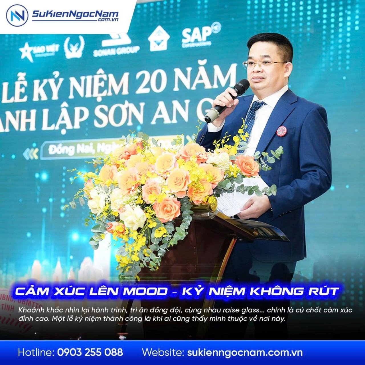 tổ chức sự kiện kỷ niệm thành lập công ty