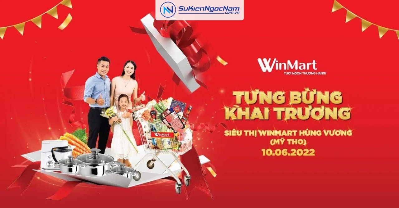 Thiết kế poster khai trương cửa hàng chuyên nghiệp, ấn tượng cùng Ngọc Nam Event