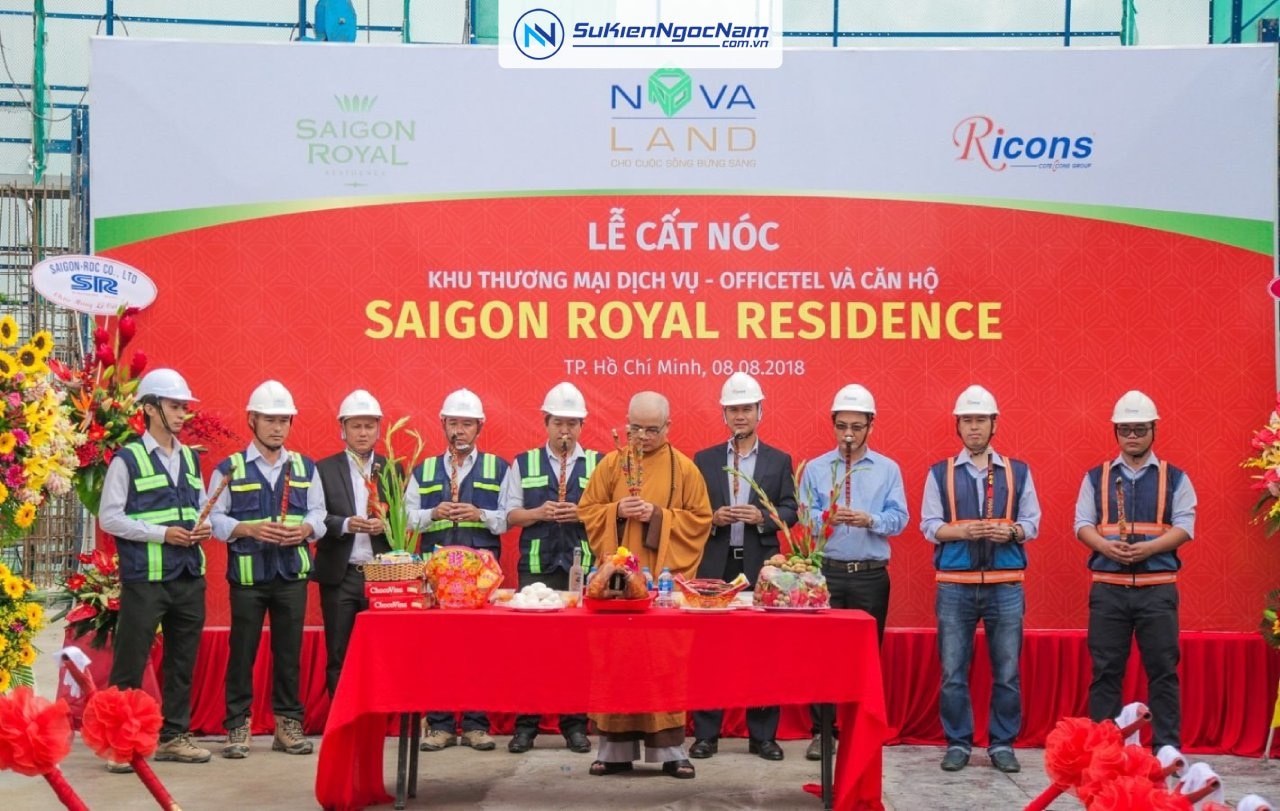 tổ chức sự kiện lễ cất nóc