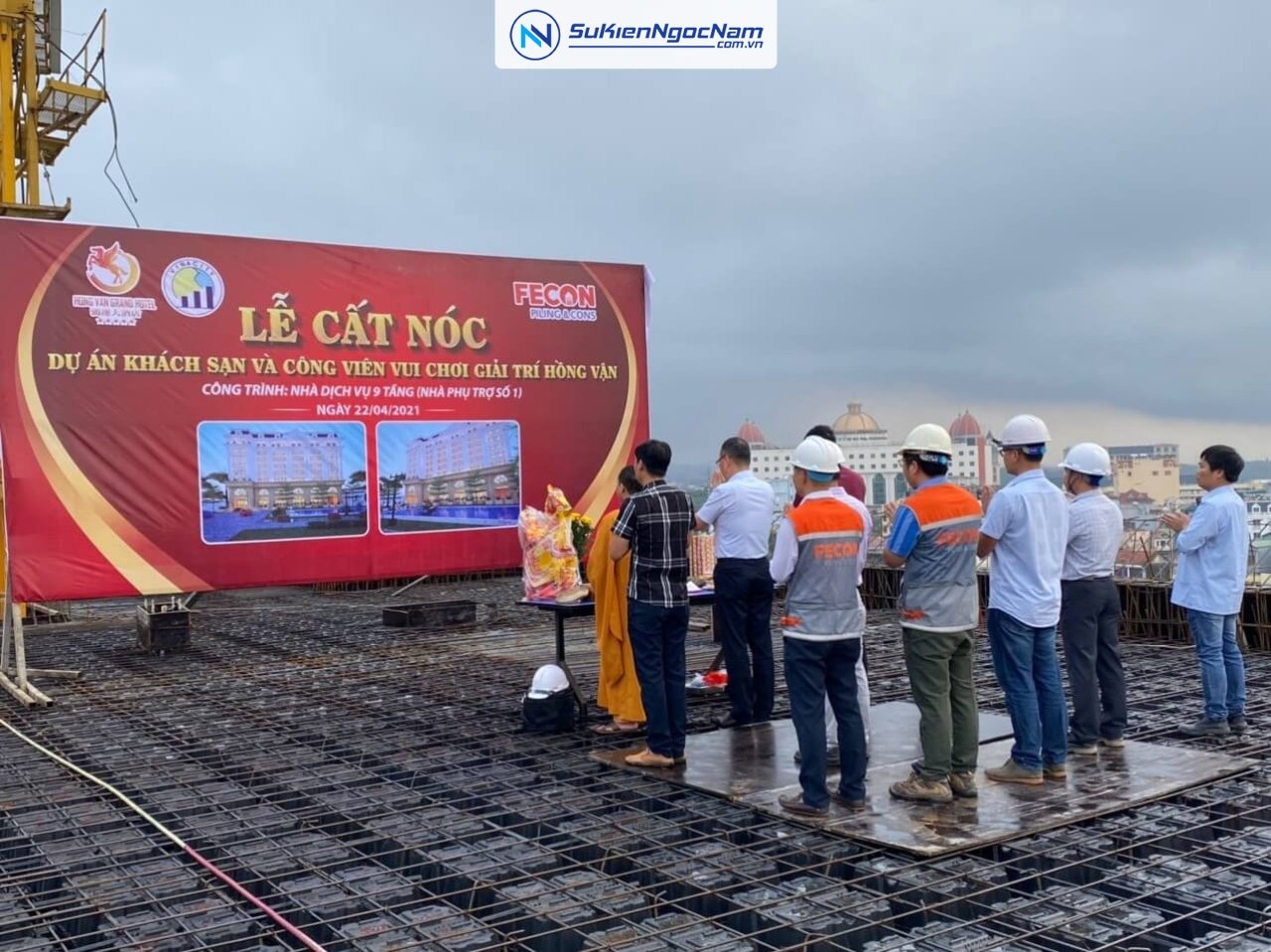 tổ chức sự kiện lễ cất nóc