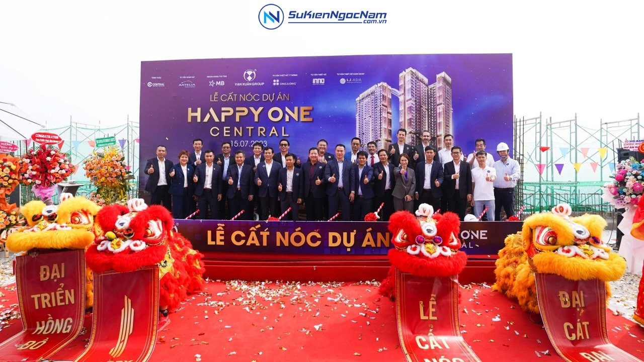 tổ chức sự kiện lễ cất nóc