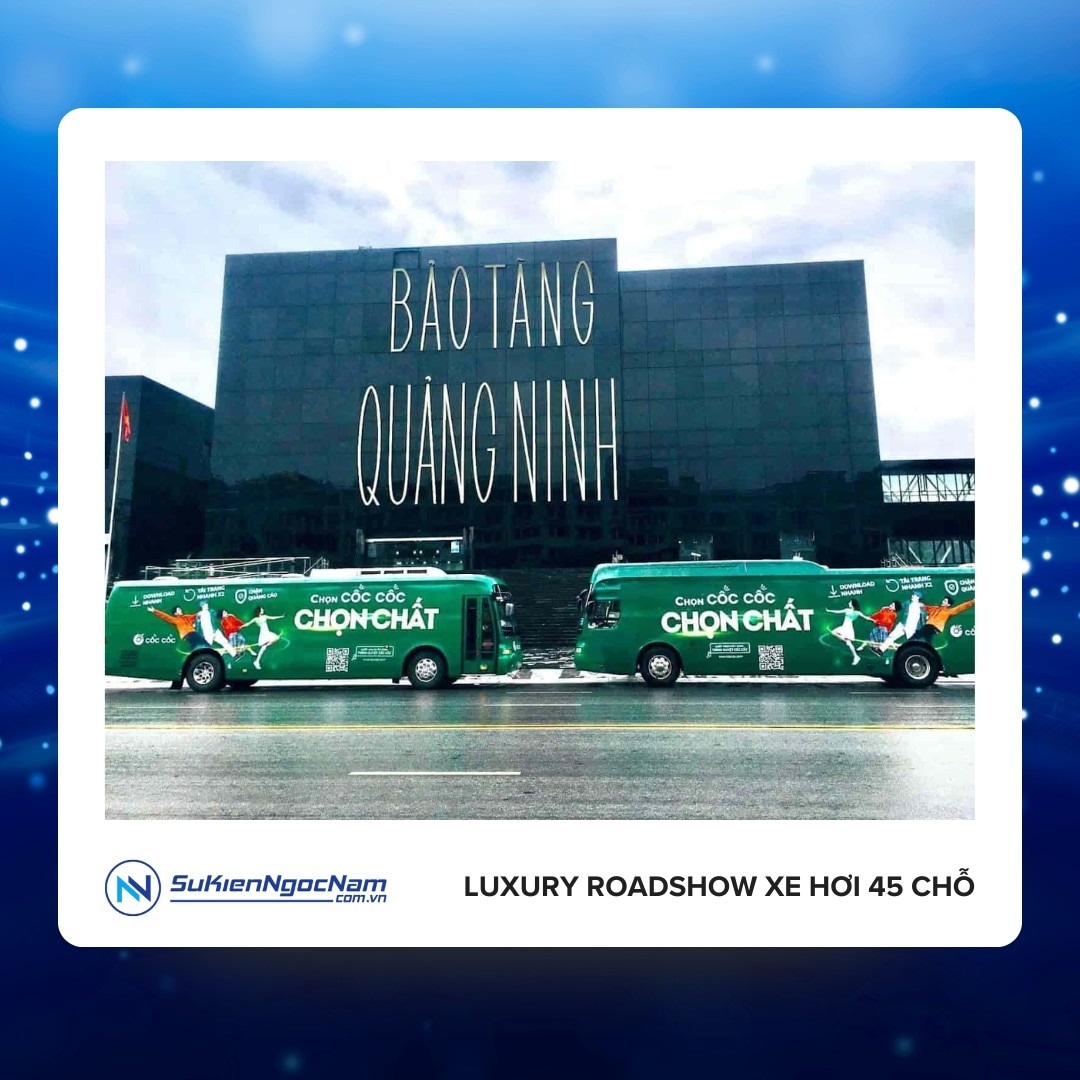 Giấy phép tổ chức roadshow tại nhiều tỉnh