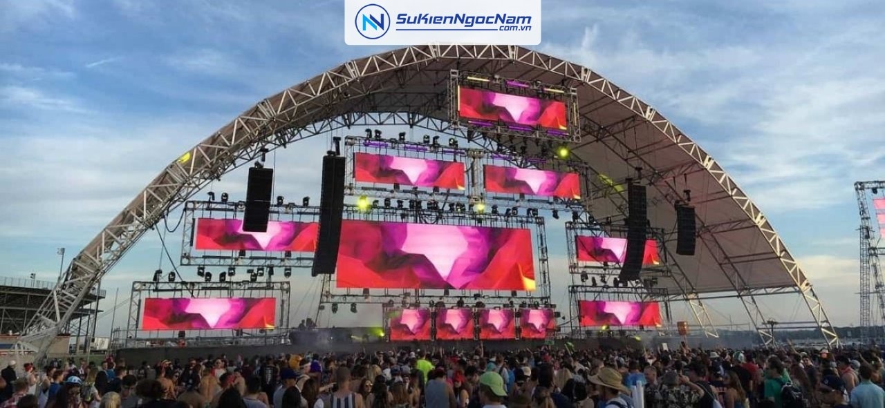 ứng dụng LED trong sự kiện