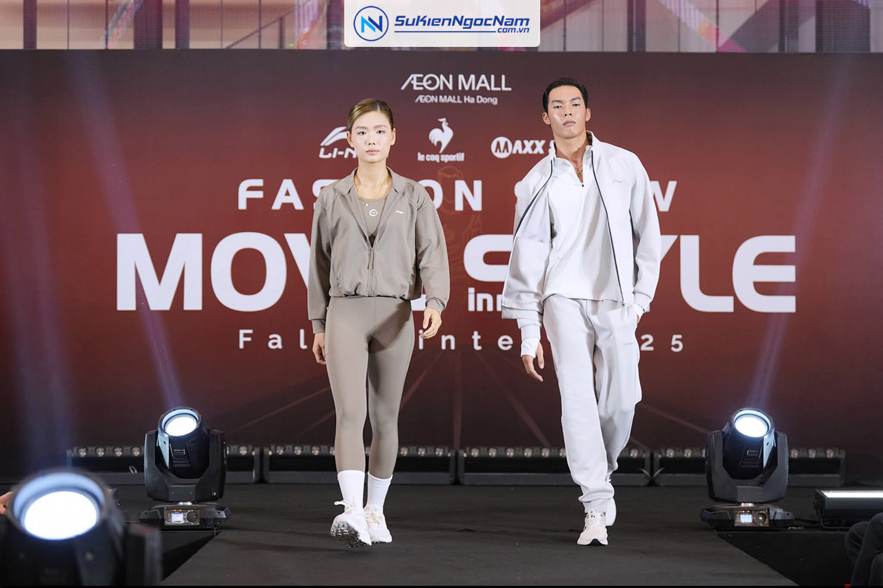 tổ chức sự kiện cùng LI-NINH và ca sĩ ISAAC