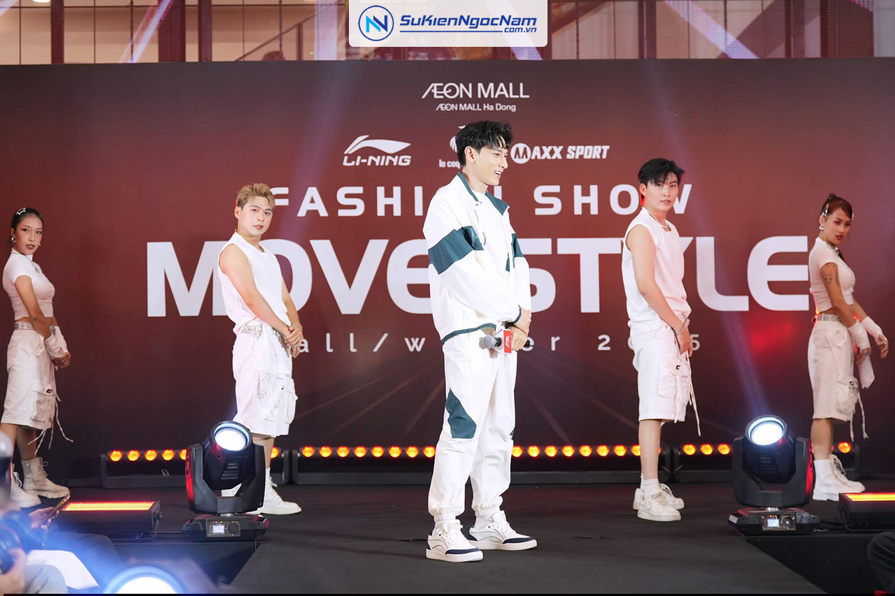 tổ chức sự kiện cùng LI-NINH và ca sĩ ISAAC