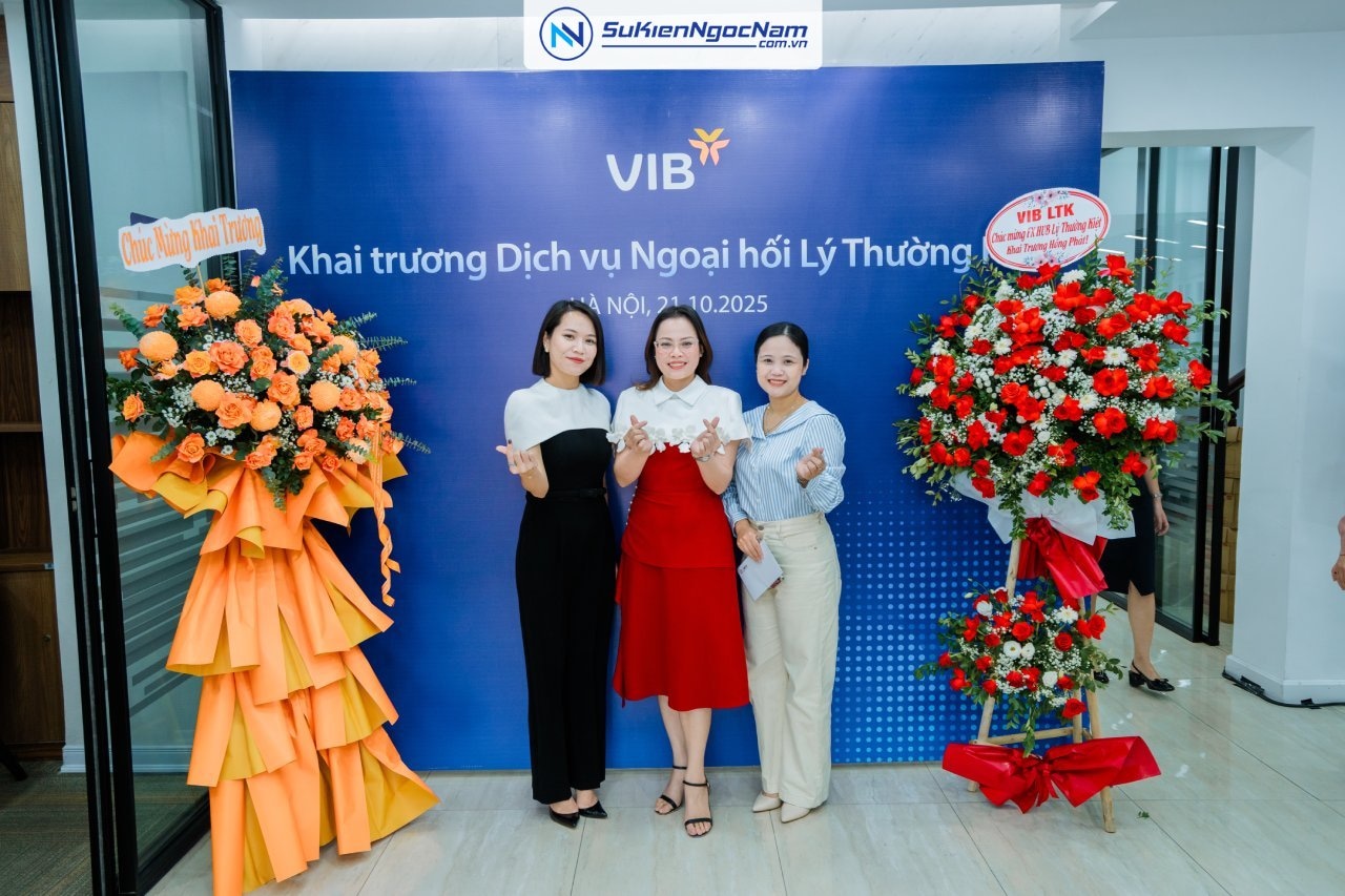 Tổ chức sự kiện khai trương dịch vụ ngoại hối