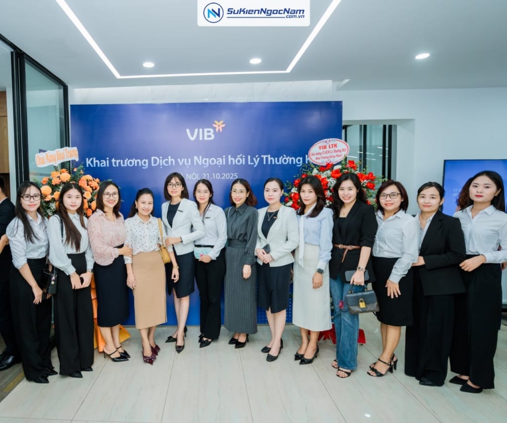 Tổ chức sự kiện khai trương dịch vụ ngoại hối