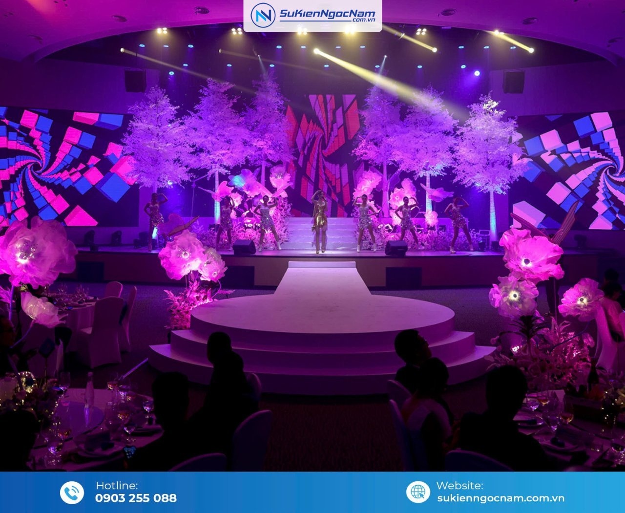 tổ chức sự kiện tiệc cuối năm