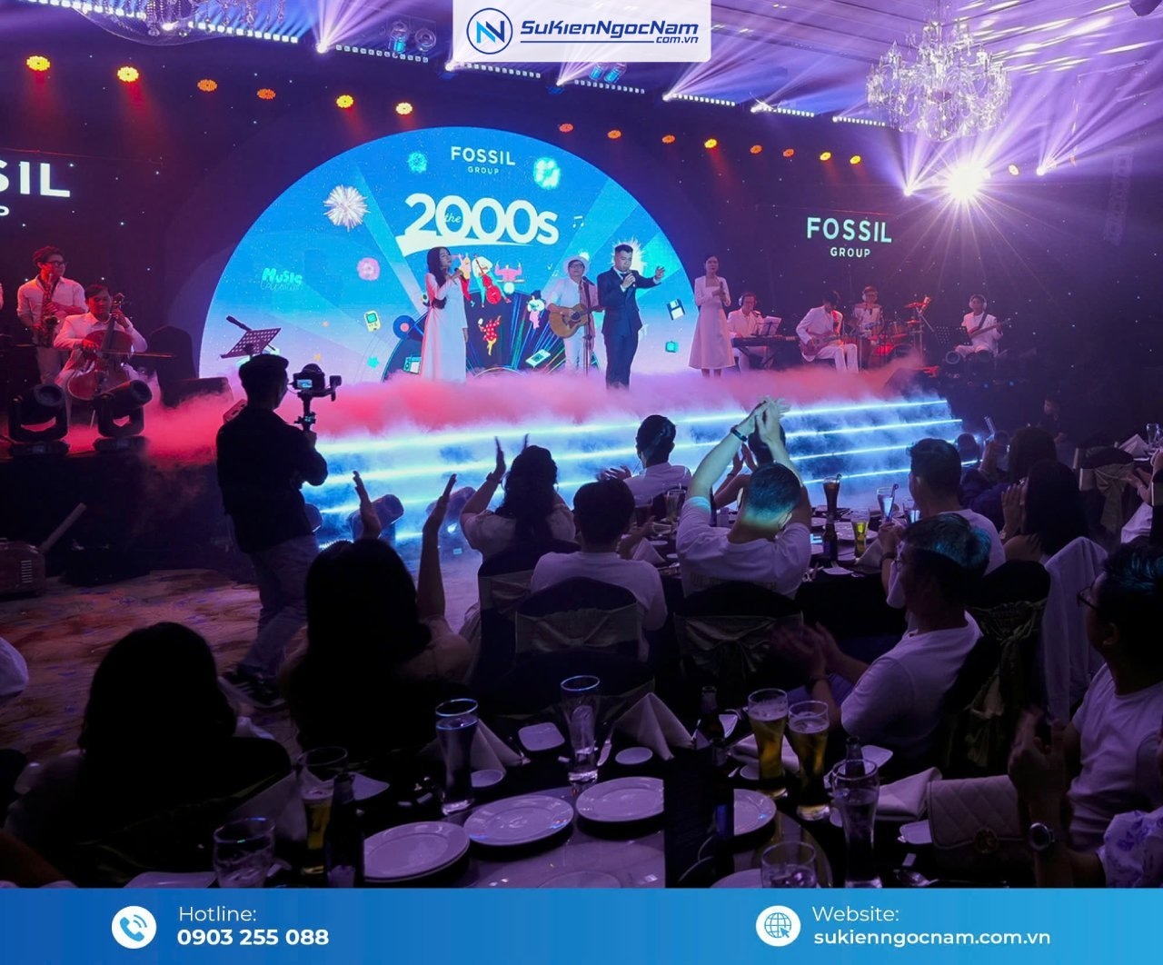 tổ chức sự kiện tiệc cuối năm