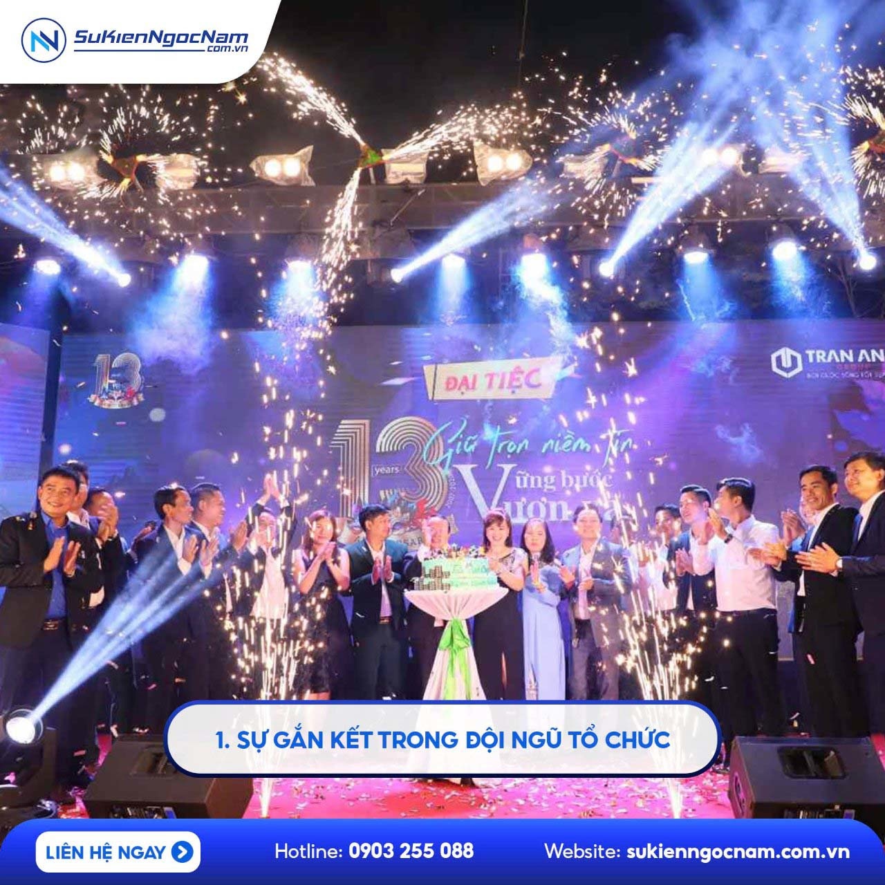 tổ chức sự kiện tiệc cuối năm