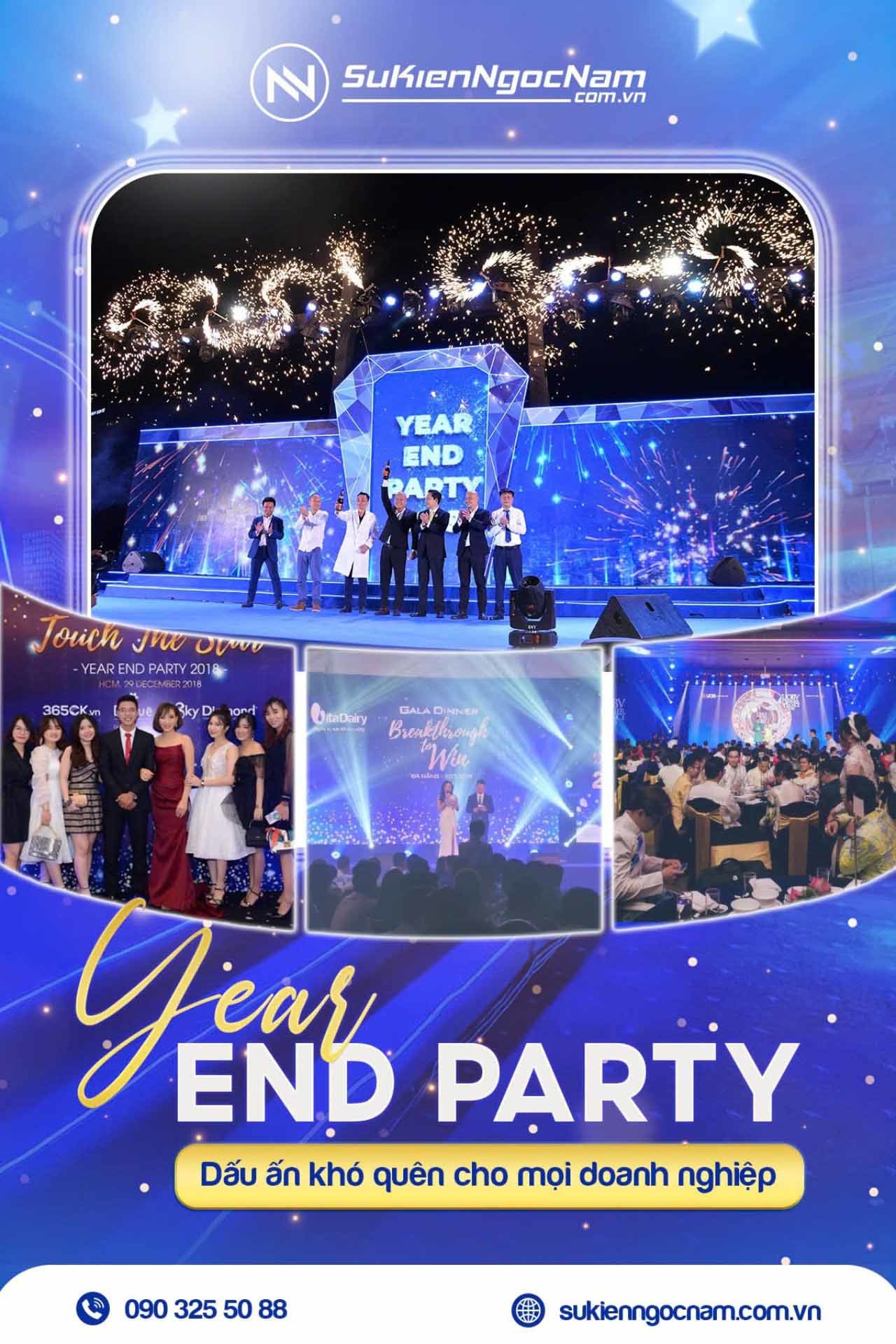 tổ chức sự kiện tổng kết kinh doanh