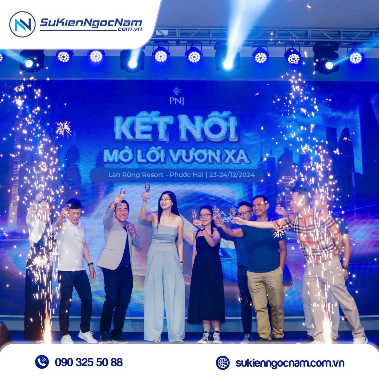 tổ chức sự kiện tổng kết kinh doanh