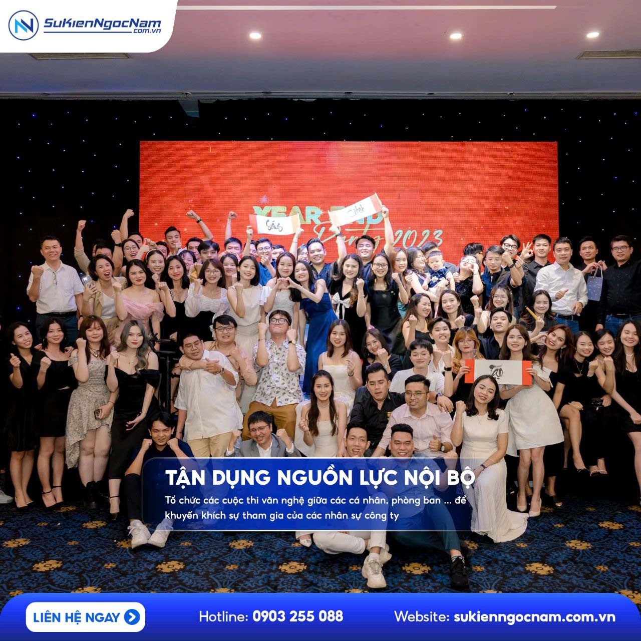 tổ chức sự kiện tổng kết kinh doanh