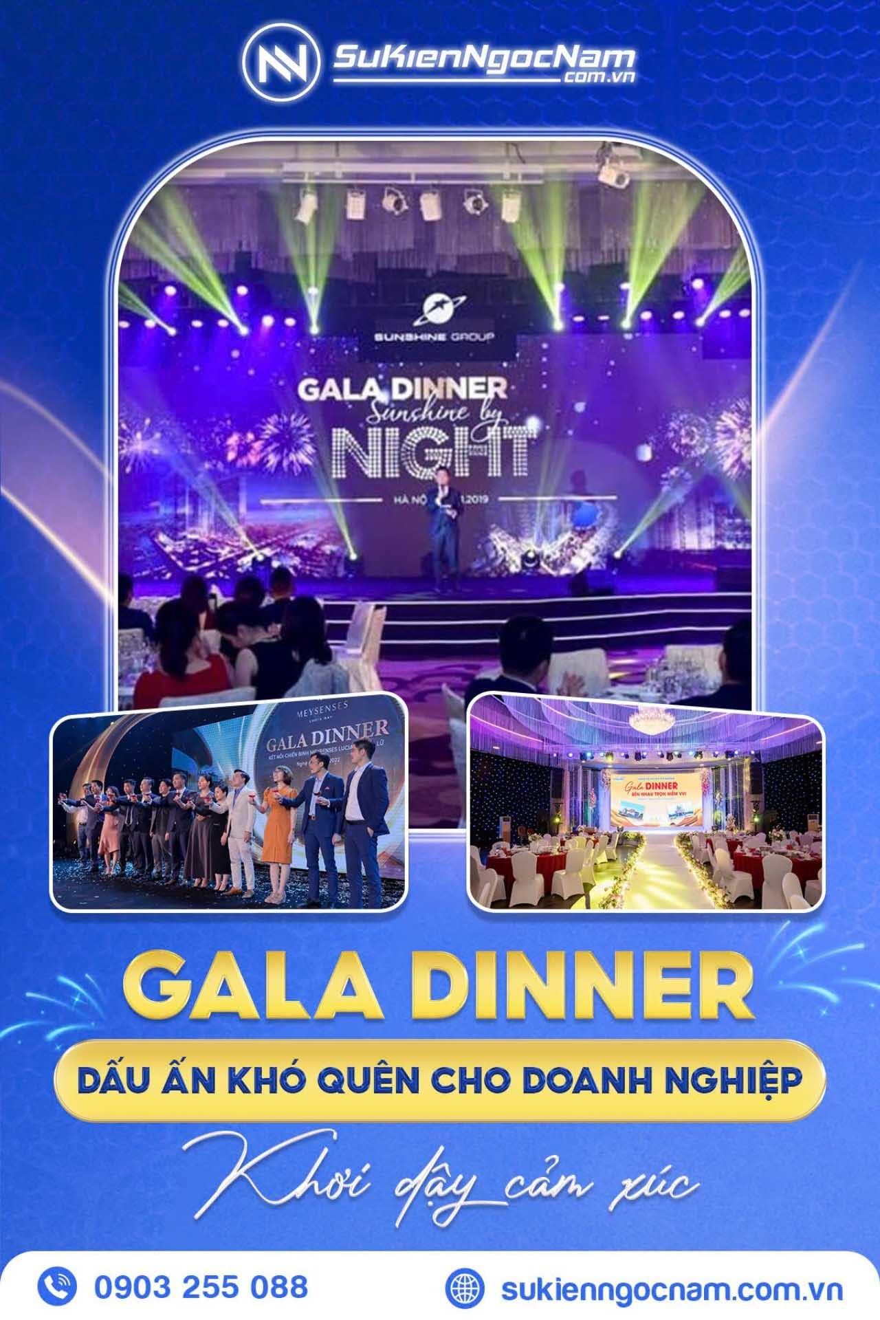 công ty tổ chức gala dinner chuyên nghiệp