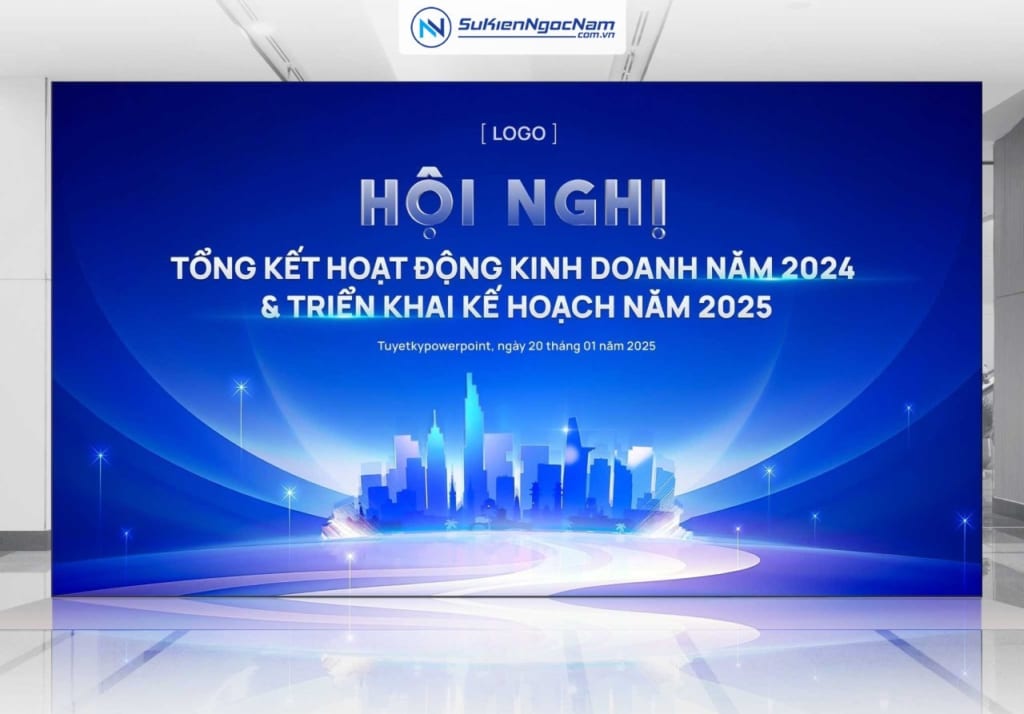 thiết kế 2D banner ngang sự kiện