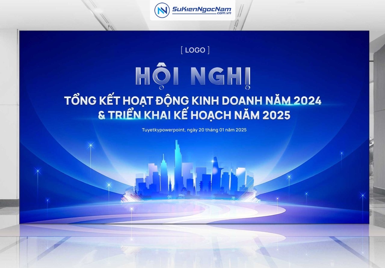 thiết kế 2D banner ngang sự kiện