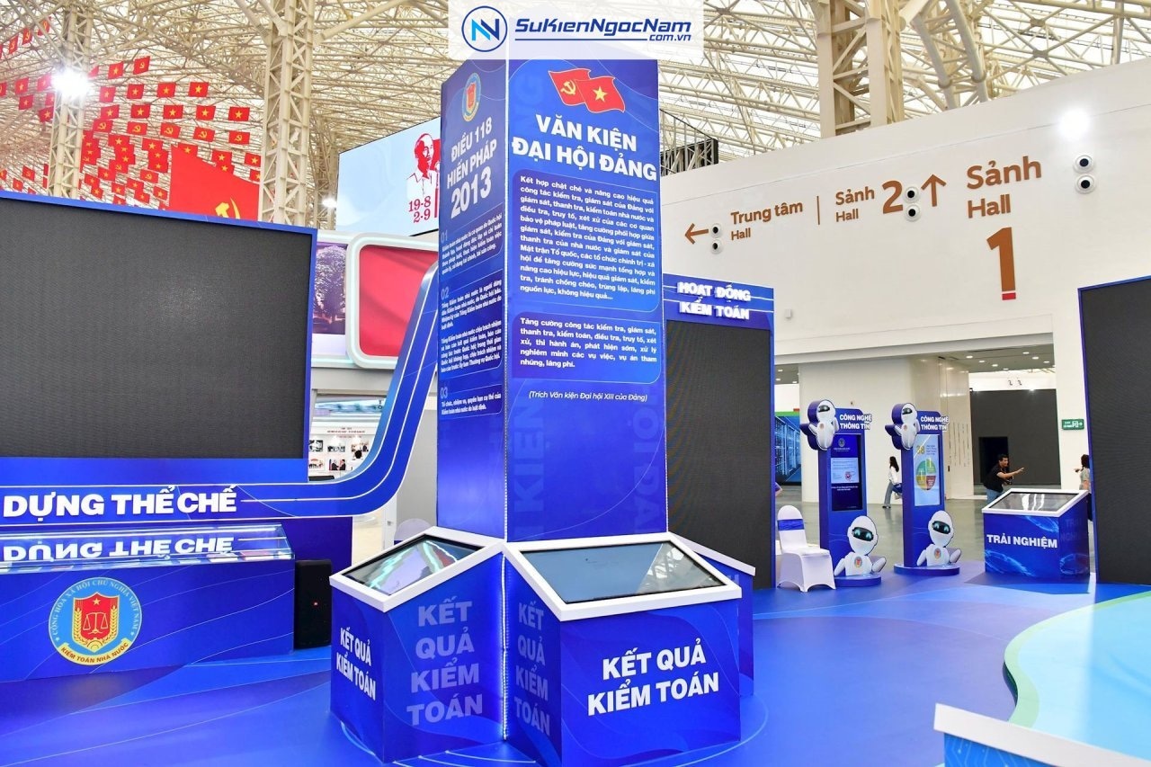 Thiết kế thi công gian hàng