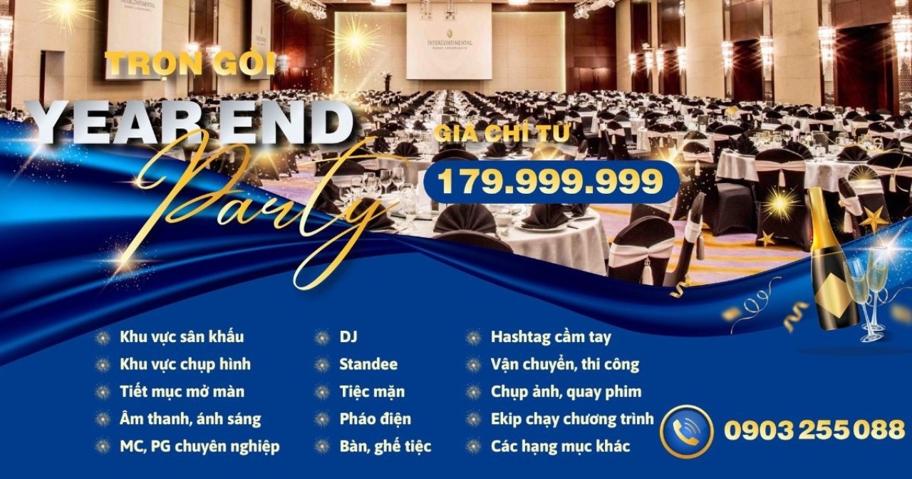 tổ chức sự kiện year end party