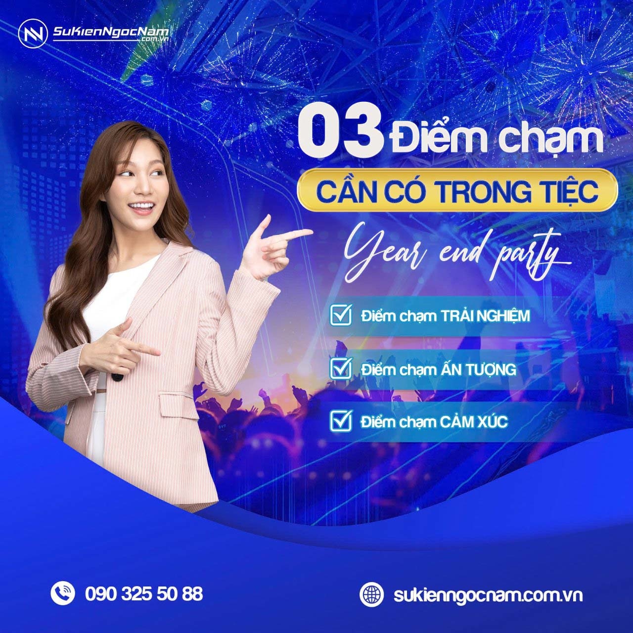 tổ chức sự kiện year end party