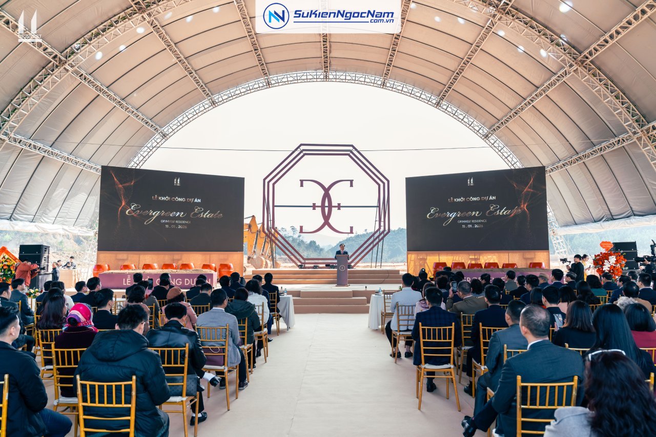 To chuc su kien le khoi cong du an Ever Green Estate cho chu dau tu GP Invest