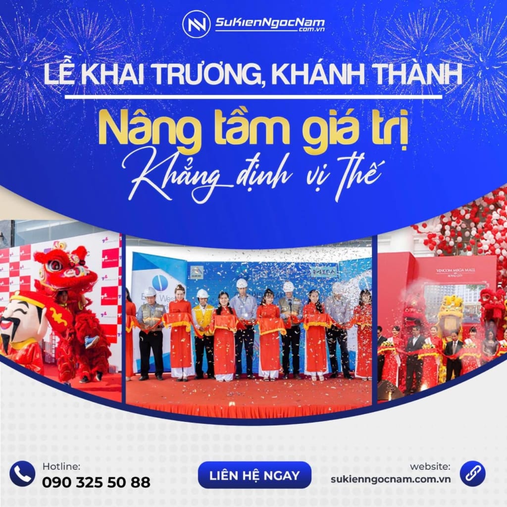 Checklist tổ chức lễ khai trương