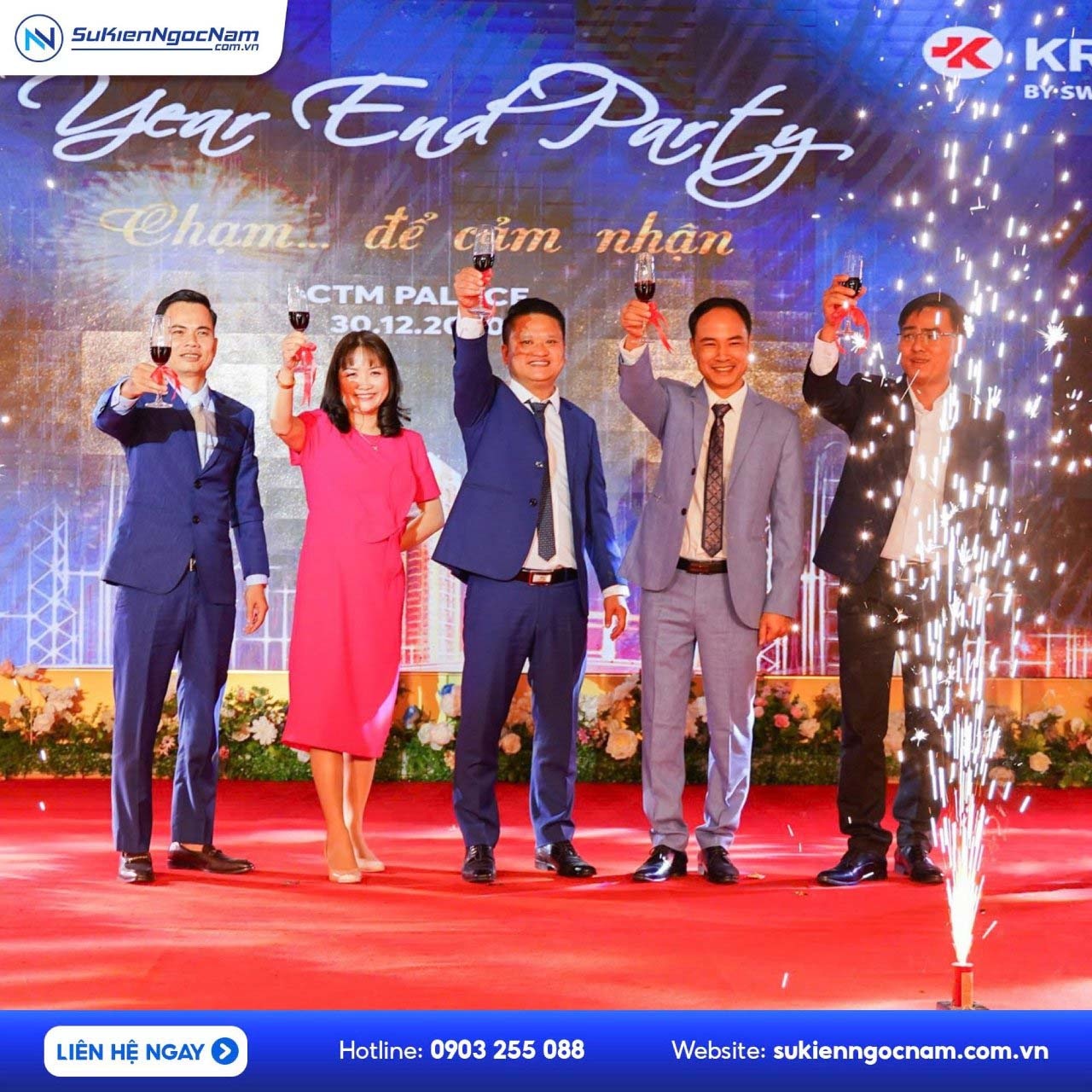 Gói tổ chức tiệc cuối năm