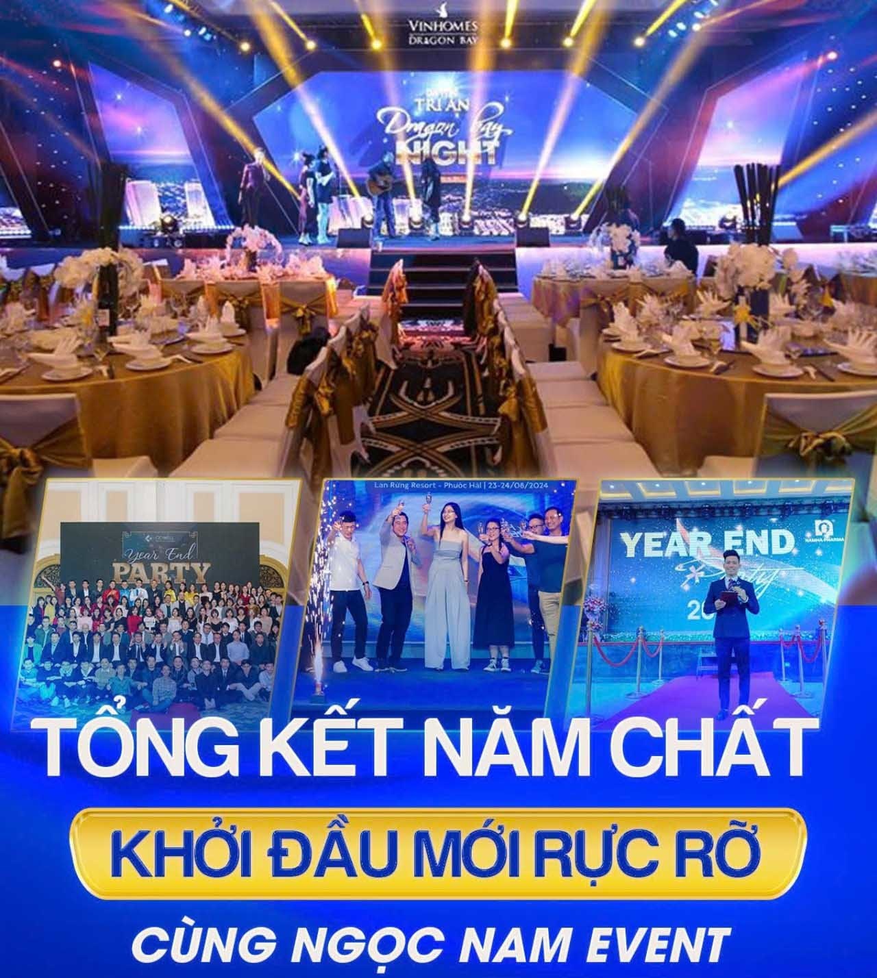 Gói tổ chức tiệc cuối năm