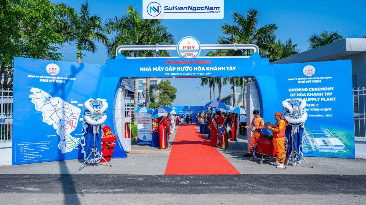 Tổ chức lễ khánh thành nhà máy