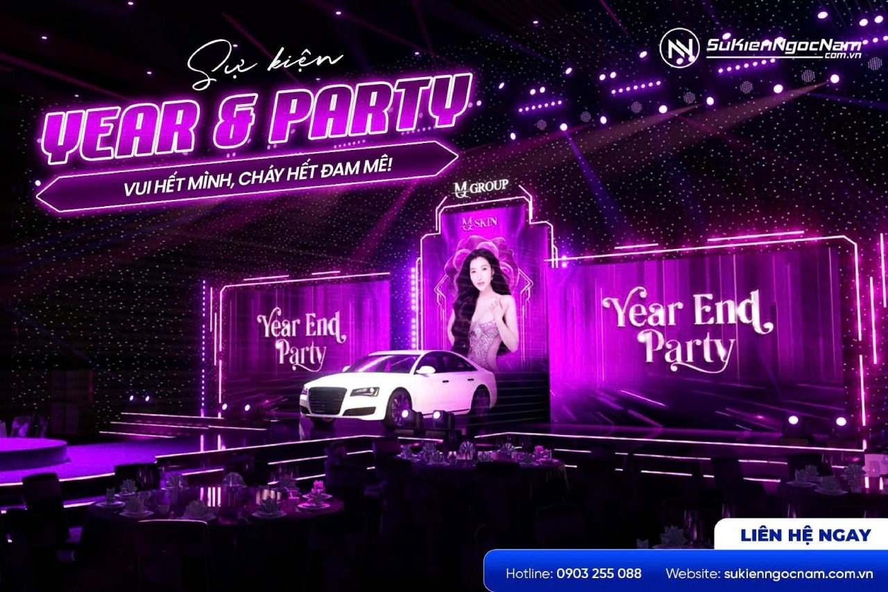 Ý tưởng tổ chức Year End Party sáng tạo