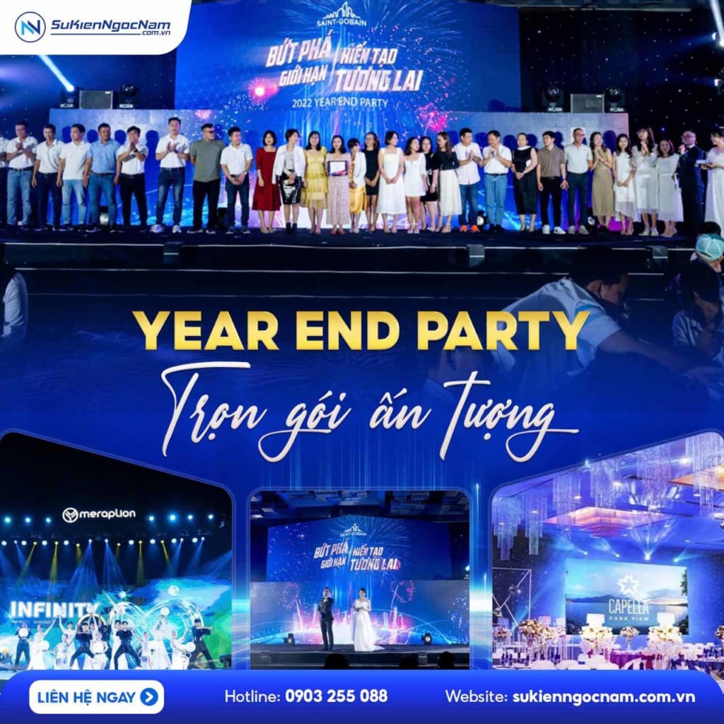 Ý tưởng tổ chức Year End Party sáng tạo