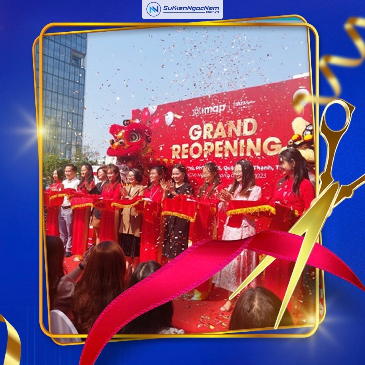 tổ chức Event khai trương