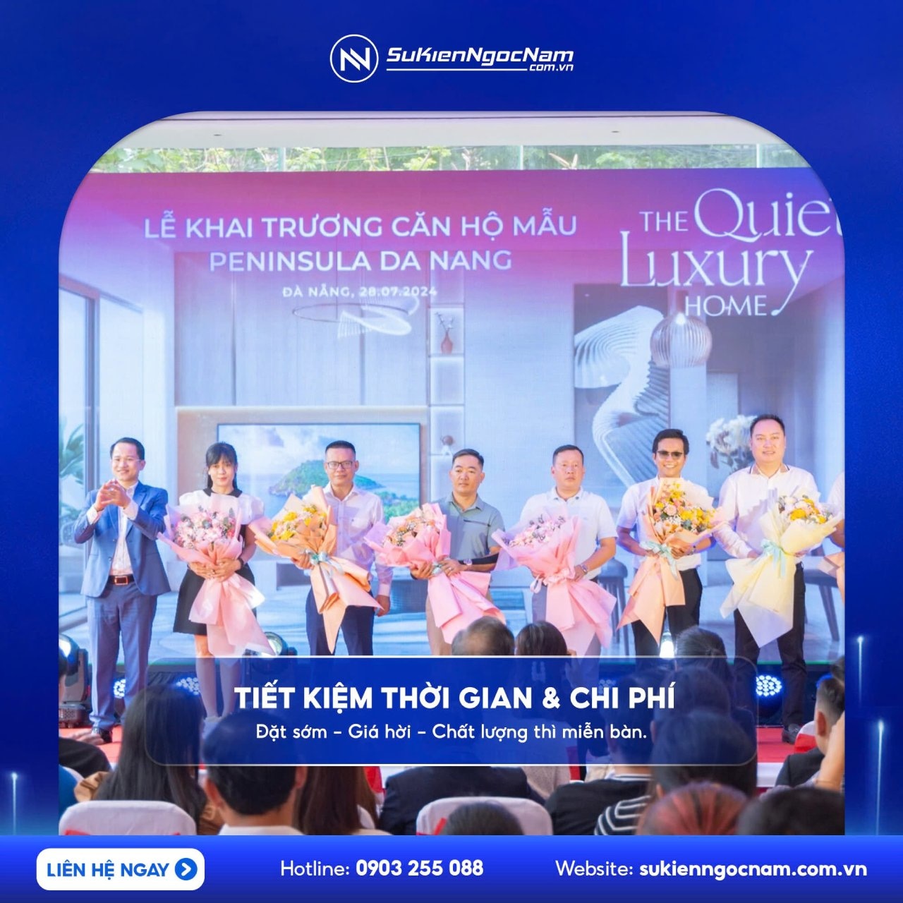 tổ chức Event khai trương