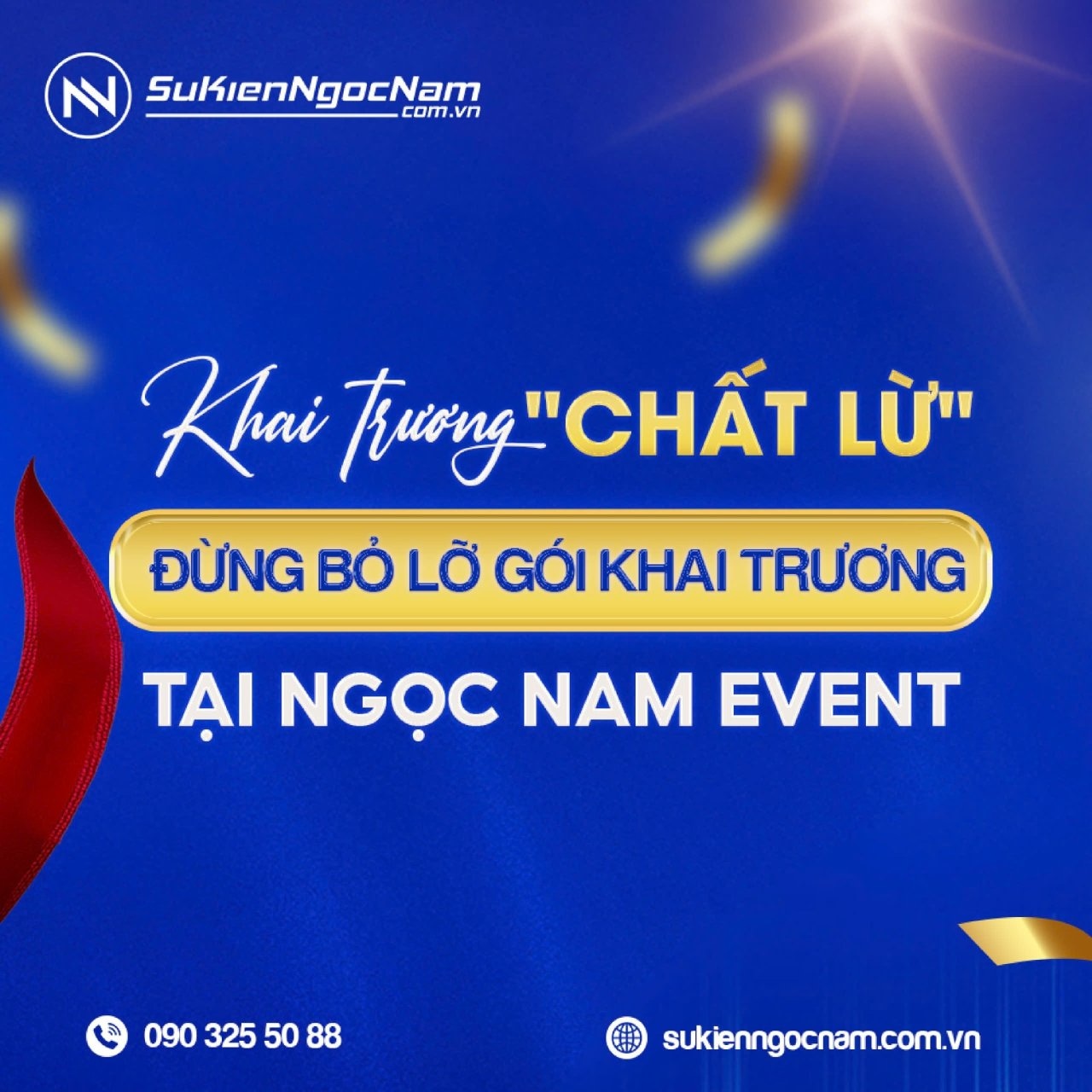 tổ chức Event khai trương