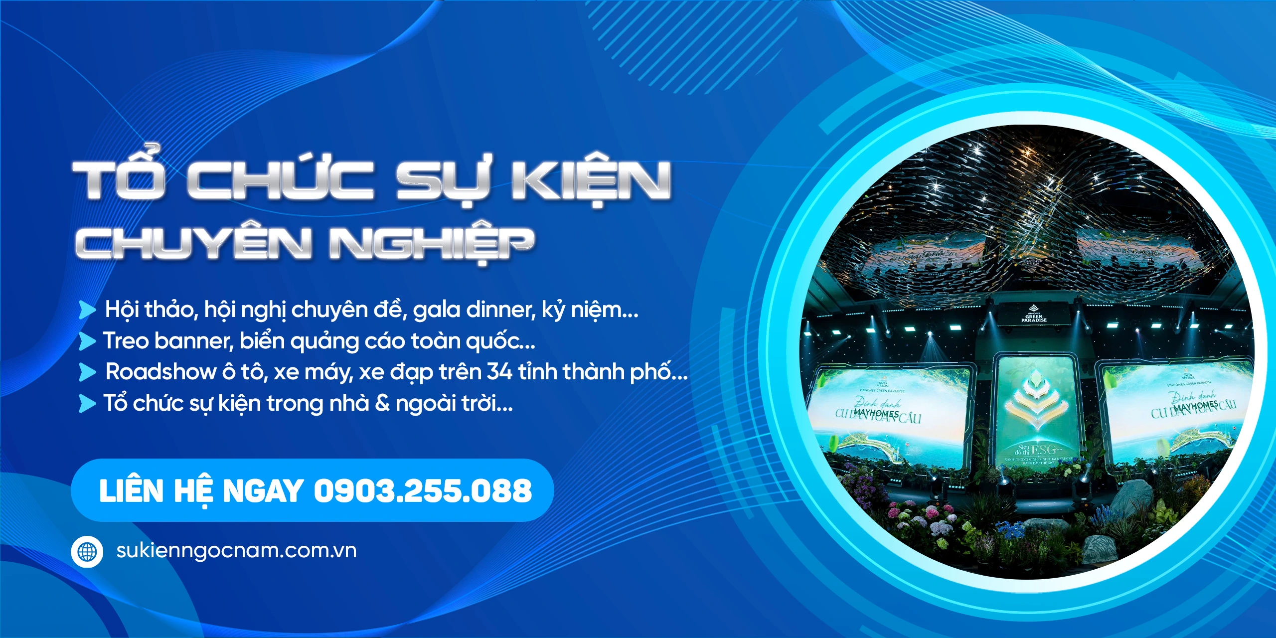 Tổ Chức Sự Kiện Banner