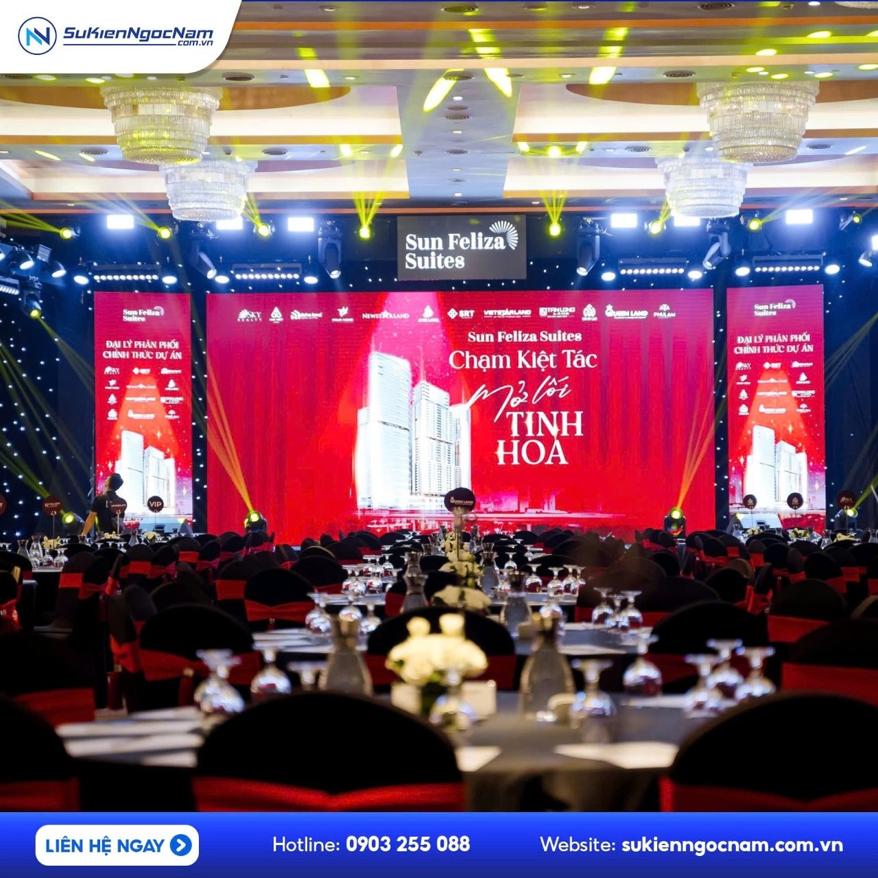 tổ chức sự kiện tiệc tri ân khách hàng