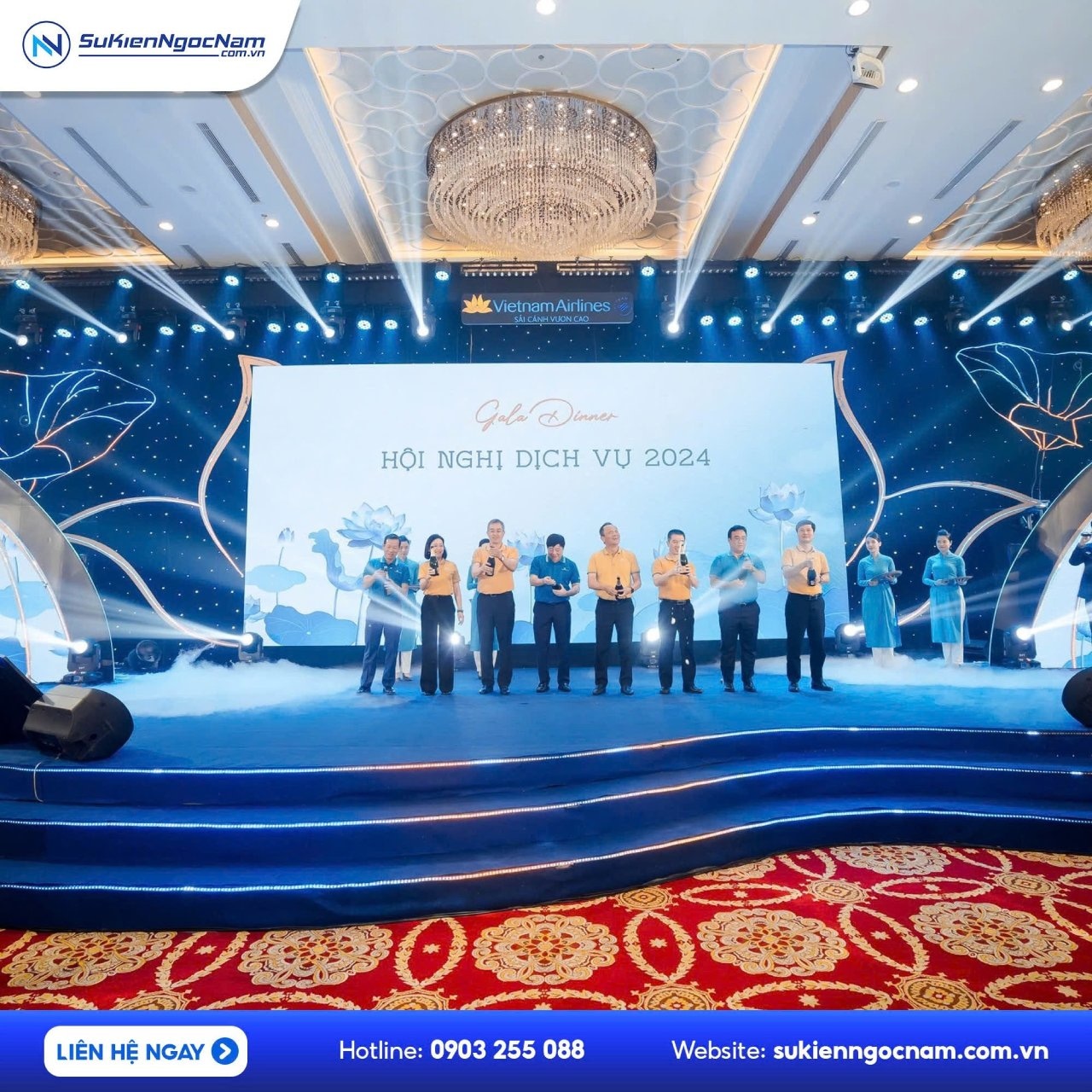 tổ chức sự kiện tiệc tri ân khách hàng