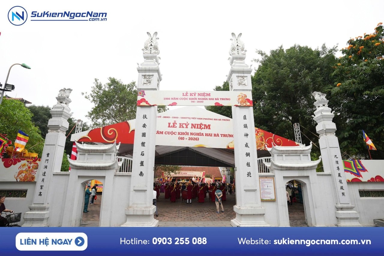 Tổ chức lễ kỷ niệm 1986 năm cuộc khởi nghĩa Hai Bà Trưng (40-2026)