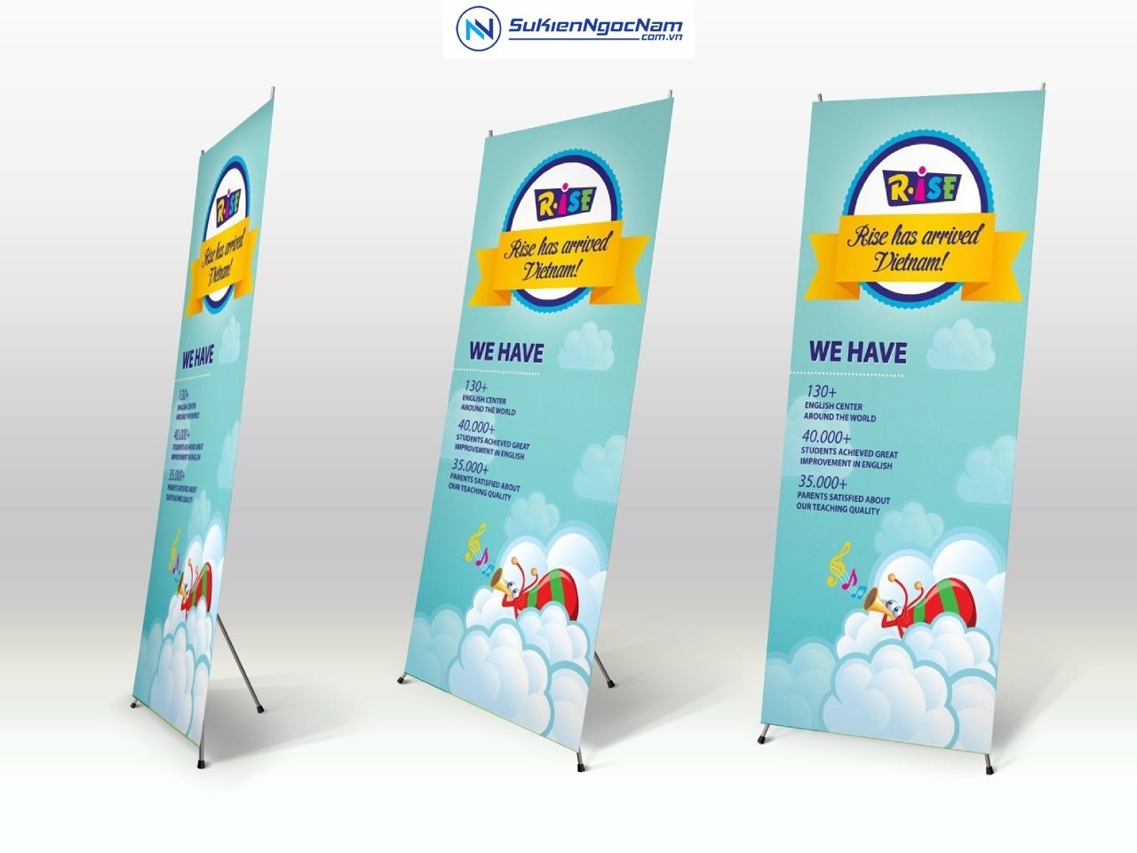 thiết kế Standee sự kiện