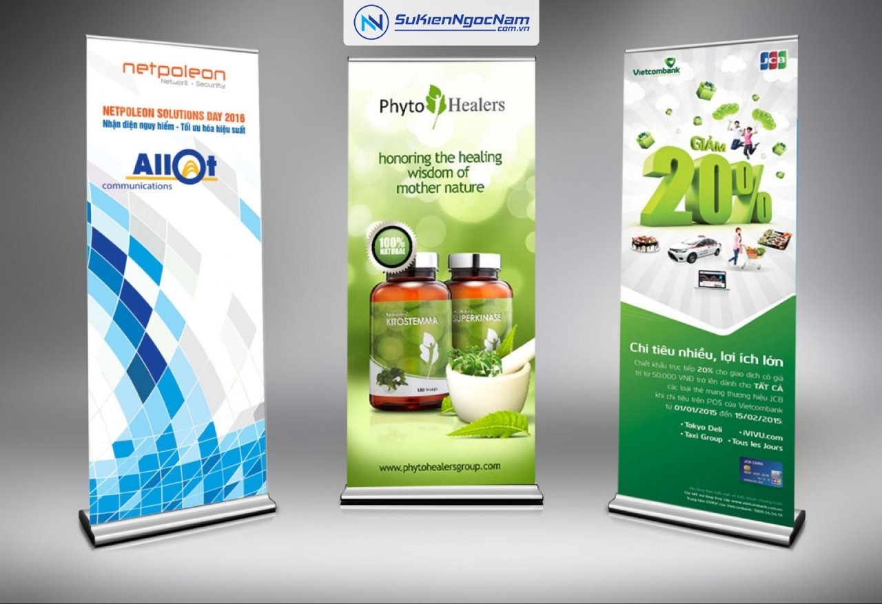 thiết kế Standee sự kiện