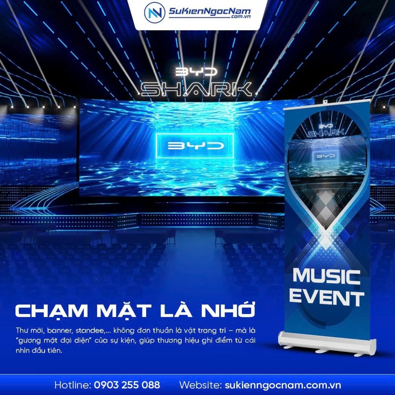 thiết kế Standee sự kiện