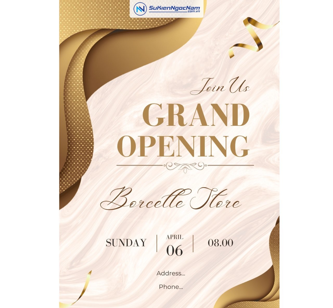 Thiết kế thư mời Online Offline sự kiện