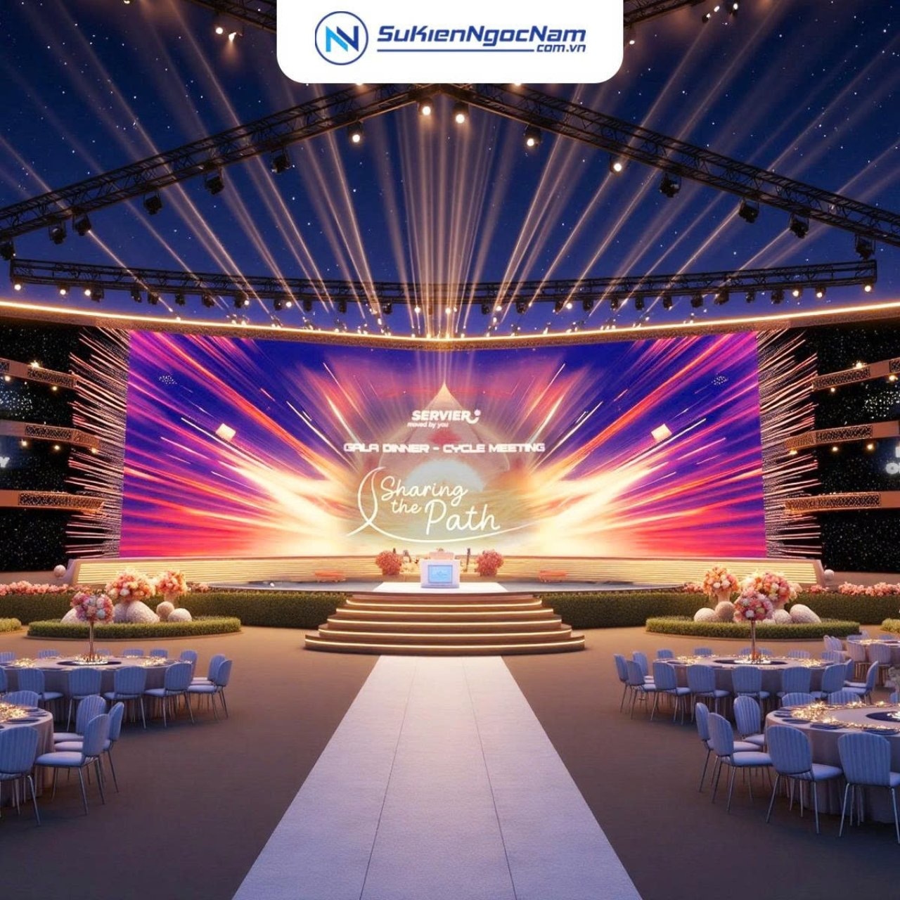 tổ chức sự kiện mùa hè ngoài trời